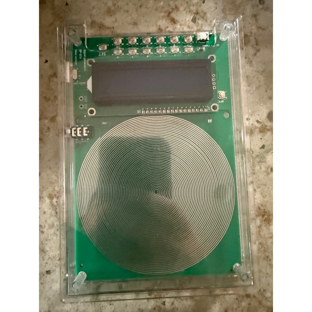 Schumann Resonance Ultra-low Frequency Pulse Generator LCD Display DC 5V BP-812